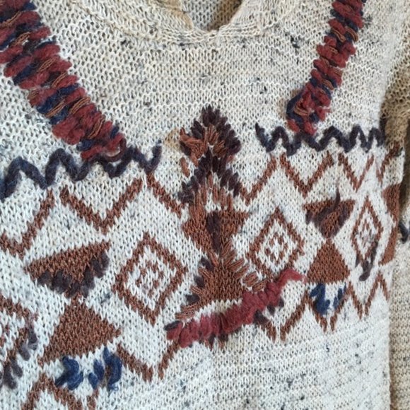 Free People Knit Sweater. SZ M - Picture 2 of 3